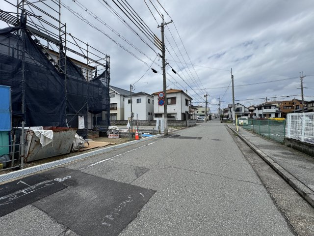神戸市西区王塚台6丁目新築戸建４号棟の前面道路含む現地写真|2026年06月28日撮影