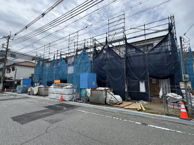 神戸市西区王塚台6丁目新築戸建４号棟の前面道路含む現地写真|2026年06月28日撮影