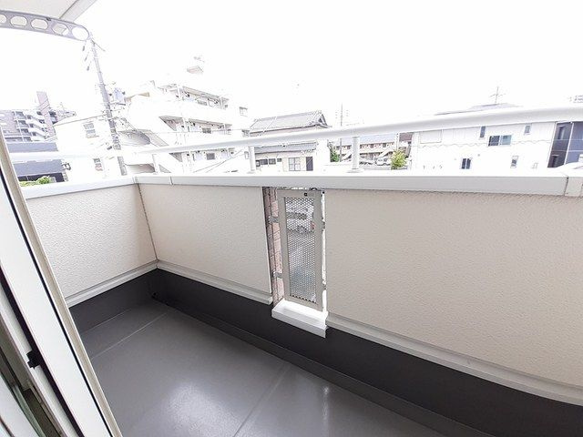 ベルメゾンのバルコニー