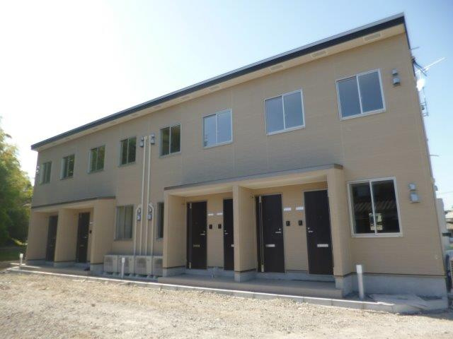 ニューページの外観|建築現場