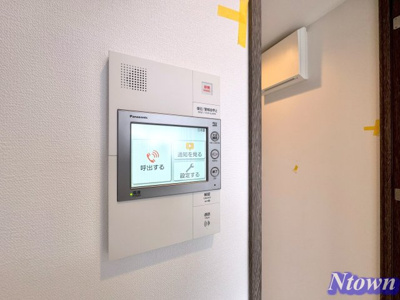 【セキュリティ】 | メイクスアート太閤通 | モニター付きです。