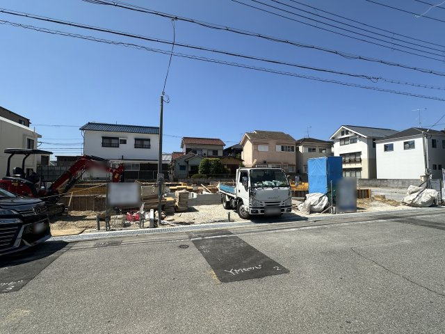 神戸市西区王塚台6丁目新築戸建５号棟の前面道路含む現地写真|2026年05月17日撮影