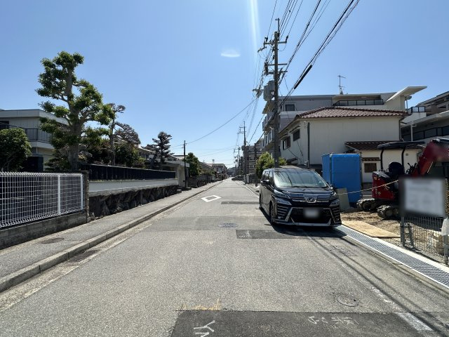 神戸市西区王塚台6丁目新築戸建５号棟の前面道路含む現地写真|2026年05月17日撮影