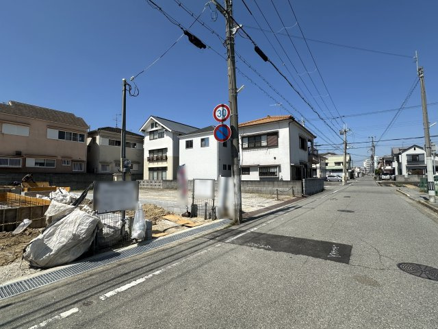 神戸市西区王塚台6丁目新築戸建５号棟の前面道路含む現地写真|2026年05月17日撮影