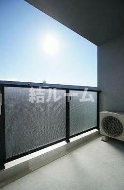 練馬区氷川台３丁目の賃貸マンションのバルコニー|別号室参考写真