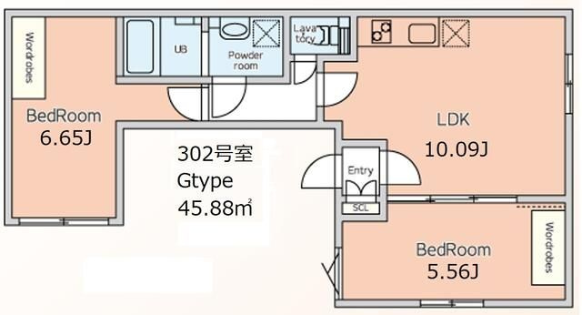 【間取り】 | ALERO　BASE　Sasazuka　South