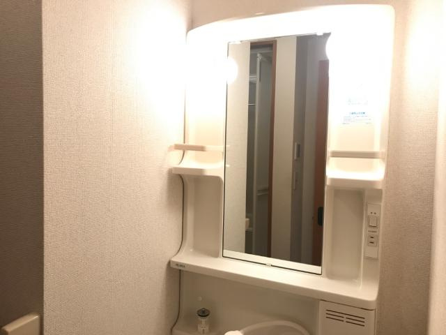アメニティーＢの洗面所|洗面