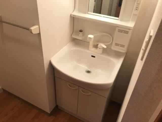 アメニティーＢの洗面所|洗面