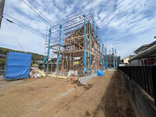 八王子市　川口町　新築一戸建て　７期の外観|～控除や減税で優遇の長期優良住宅　並列2台駐車可能～