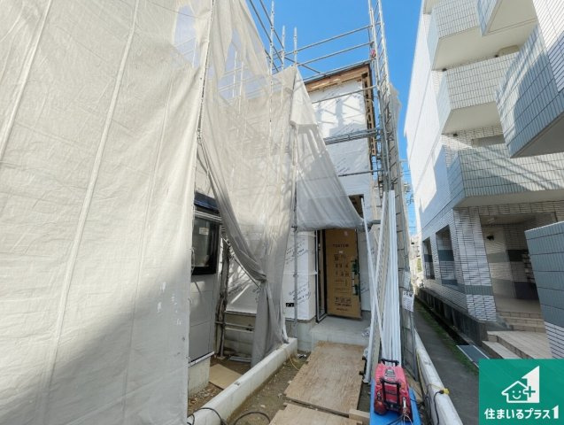 ★亀岡市篠町柏原町頭　第2期　新築一戸建ての外観|現在の進捗状況です！順調に作業進行中、完成が待ち遠しいです！詳細の間取り等、お気軽にお問い合わせください！