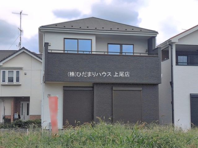 上尾市向山5丁目　新築戸建　06の前面道路含む現地写真|9/1撮影