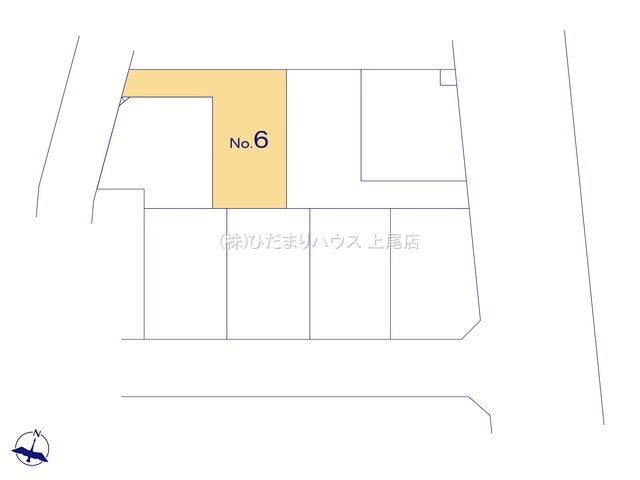 上尾市向山5丁目　新築戸建　06の区画図
