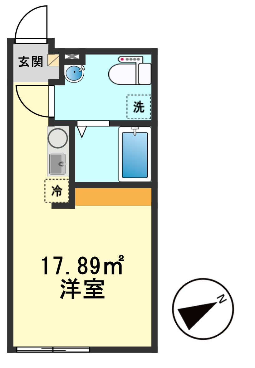 フィオーネ柴又の間取り