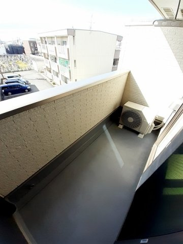 アメニティ　コートⅡのバルコニー