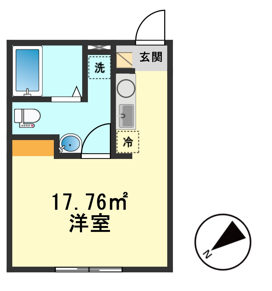 フィオーネ柴又の間取り