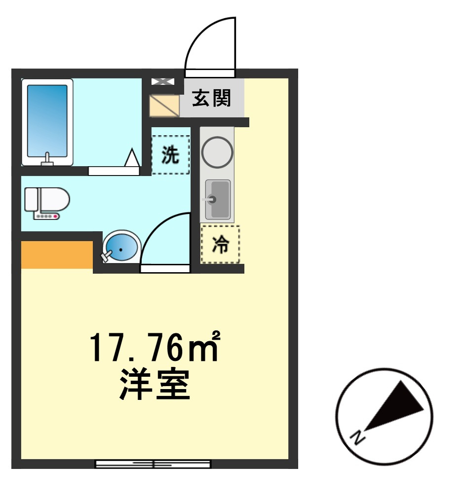 フィオーネ柴又の間取り