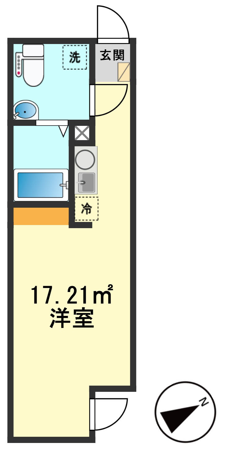 フィオーネ柴又の間取り