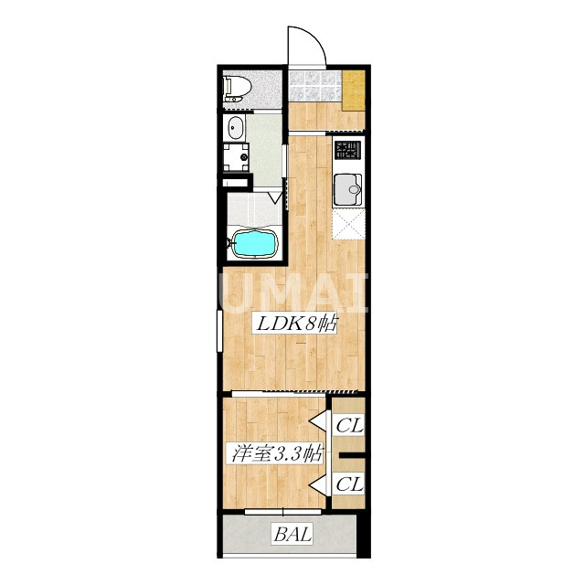 Floridoの間取り|間取図です☆