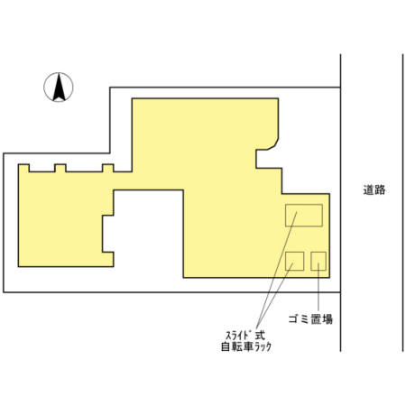 名駅アイサンメゾンの区画図