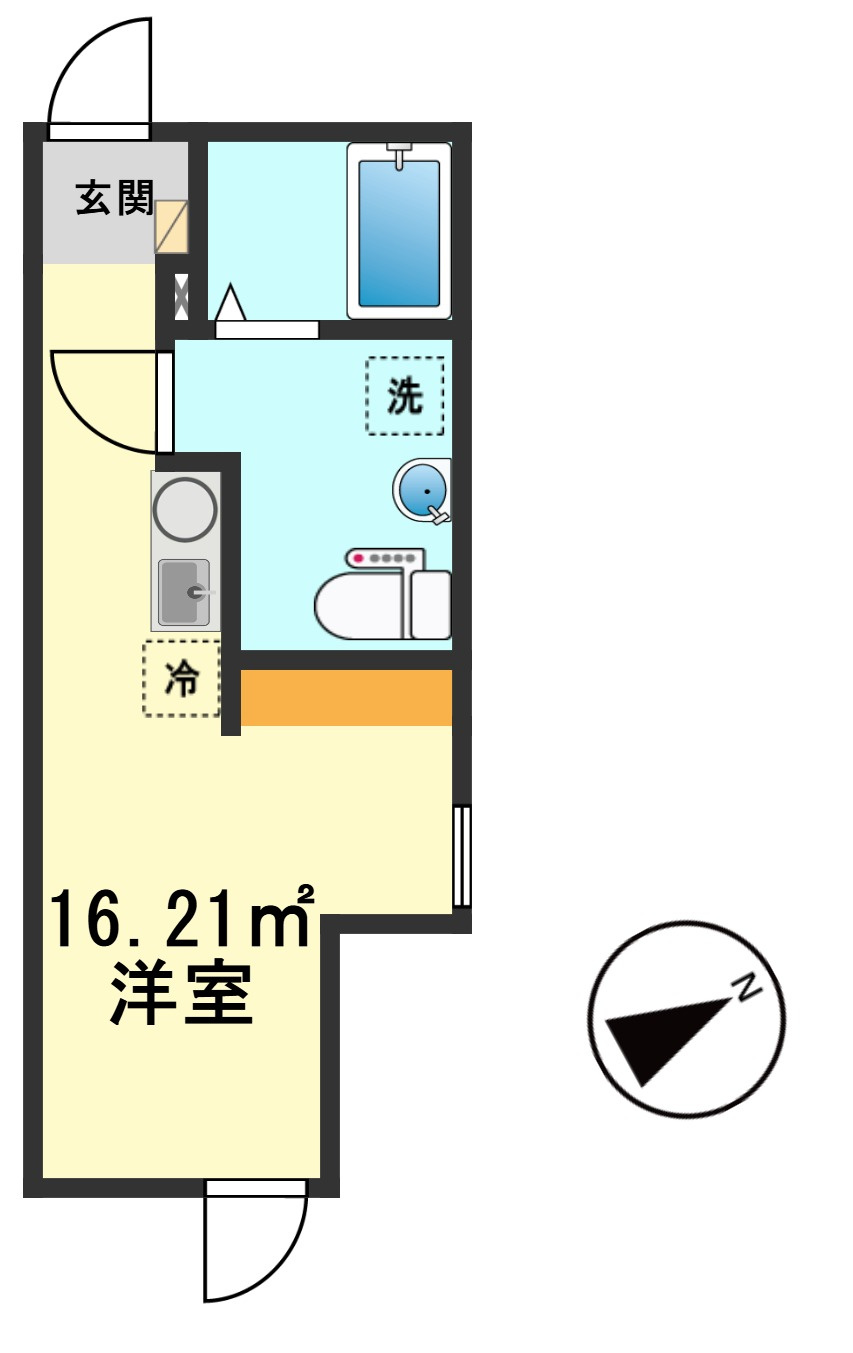 フィオーネ柴又の間取り