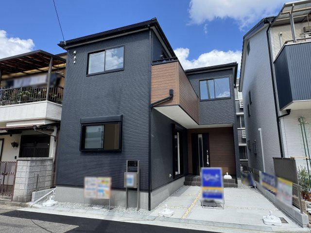 明石市材木町新築戸建の居間・リビング