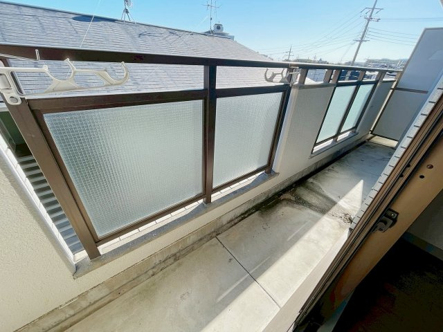 ガーデンハイツ山本のバルコニー|バルコニー付きです