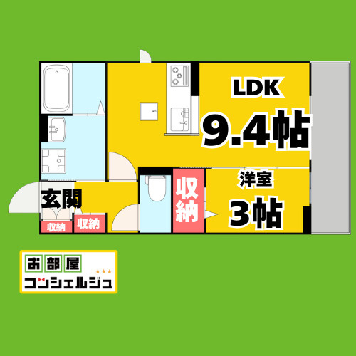 プレタクチュール中根町