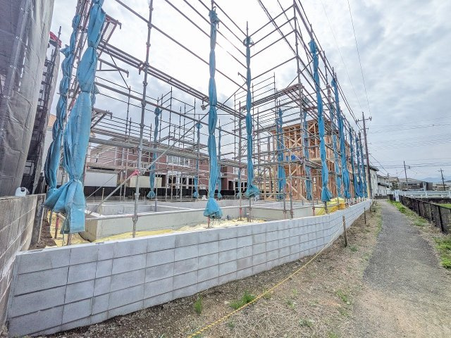八王子市　川口町　新築一戸建て　７期の外観|～控除や減税で優遇の長期優良住宅　2台駐車可能カースペース有り～