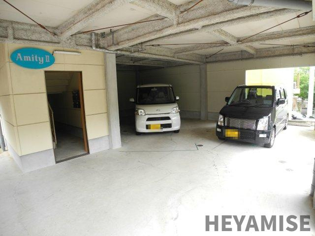 アミティⅡの駐車場