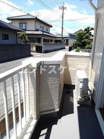 フォーシーズンズ　Ｂのバルコニー|高崎、前橋のお部屋探しはエンドスケープまで！お客様の理想お聞かせ下さい♪