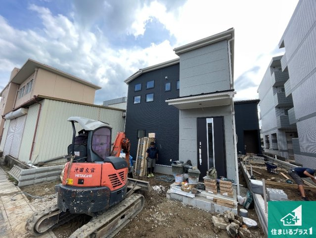 亀岡市篠町柏原町頭　第2期　新築一戸建ての外観|現在建築中！落ち着いた街並みで新生活を始めることが出来そう！周辺の物件も併せてご紹介させて頂きます！