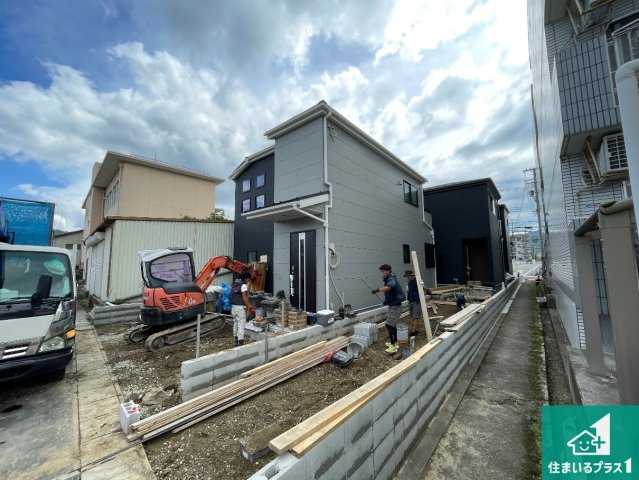 亀岡市篠町柏原町頭　第2期　新築一戸建ての外観|現在の進捗状況です！順調に作業進行中、完成が待ち遠しいです！詳細の間取り等、お気軽にお問い合わせください！