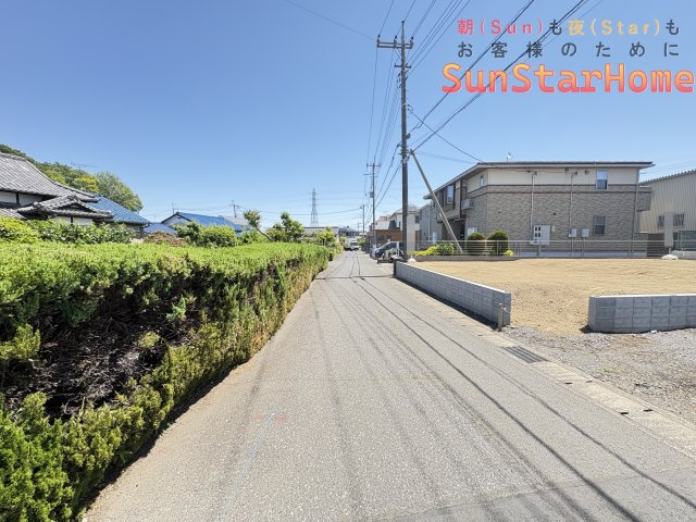 【サンスターホーム】青梅市今井2丁目　2区画の前面道路含む現地写真