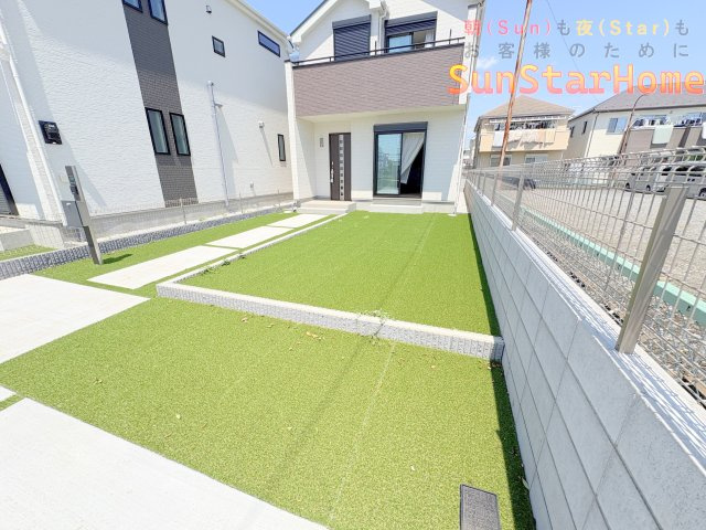 【サンスターホーム】青梅市新町5丁目　新築D号棟の庭