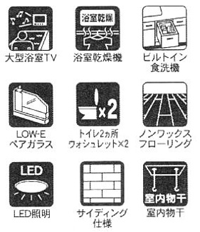 【その他】 | 海老名市大谷南3丁目  1号棟 2期 | 設備・仕様
