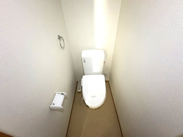 ボヌールB棟のトイレ|清潔感のあるトイレです