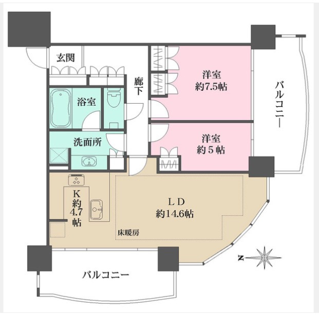 ★仲介手数料無料★　Ｍ．Ｍ．タワーズ　ｔｈｅ　Ｅａｓｔ