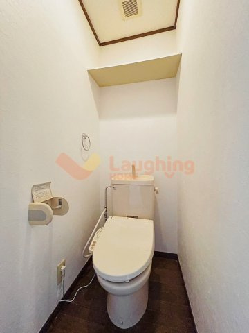 コーポラスKⅡのトイレ|ゆったりとした空間のトイレです