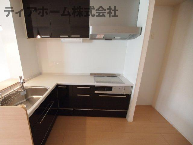 アプロディール　ハートⅠのキッチン|使いやすいキッチンです