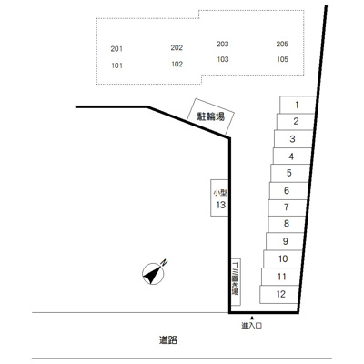 【区画図】 | Ｙ’ｓアパ－トメント