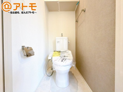 【トイレ】 | 三島市寿町Ⅱ　新築一戸建て　1号棟 | ２つトイレがあるので朝も混みあわずに使うことができます！
