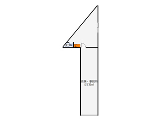 【間取り】 | 岸和田市大町店舗