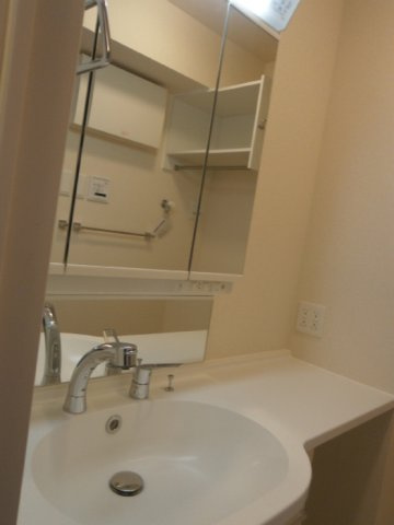 SW's riverside D-roomの洗面所