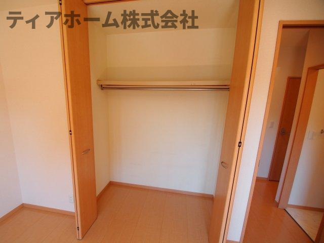 ヴィルヌーブB棟の収納|十分な収納スペースがあります