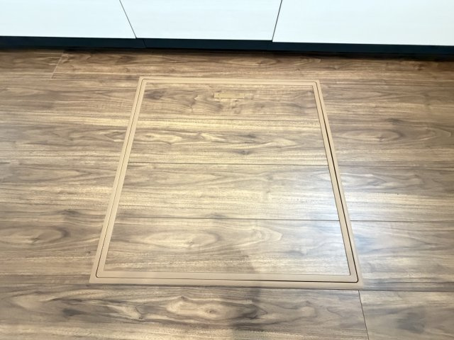 うるま市前原（全10棟）9号棟のキッチン|9号棟　床下収納付き♪