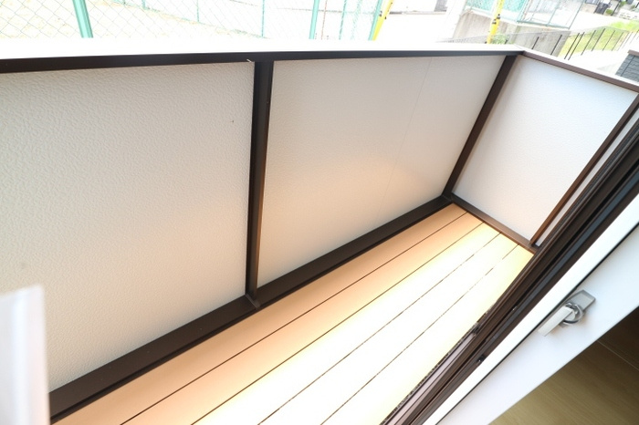 D-ROOM 天が岡のバルコニー