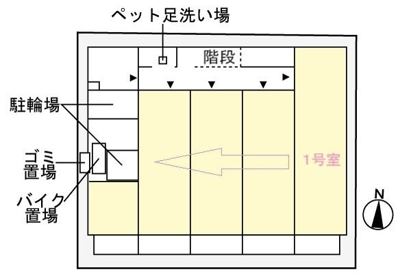 ボワ　リュネールの区画図