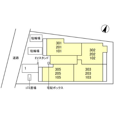 【区画図】 | ユニヴェール千里中央