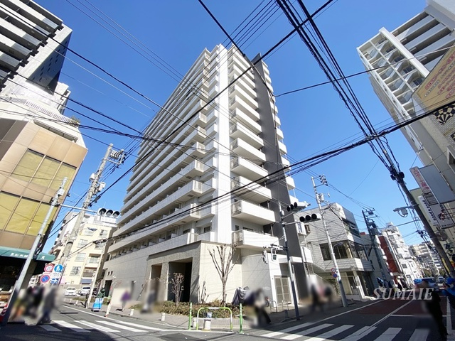 クロスレジデンス東十条の外観|東十条駅すぐの好立地マンション！！