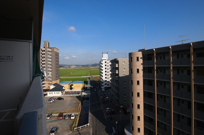 宗像市栄町の賃貸マンションの展望
